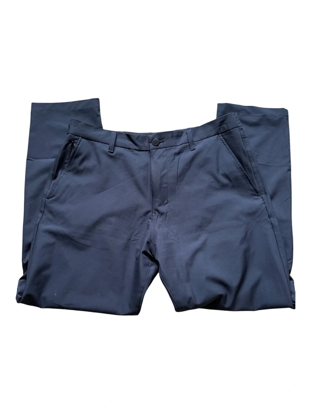 Marc New York Andrew Mark Men's Navy Blue Performance Wrinkle Free Office Chinos